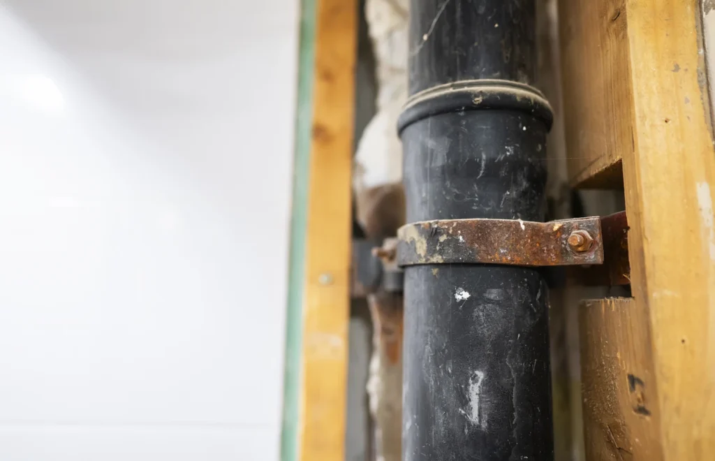 leaks in water pipe
